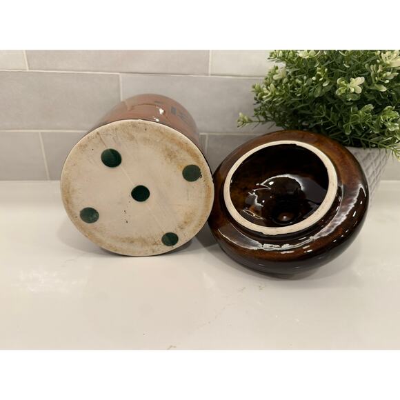 MCM Holiday Designs Flour Canister Mushroom Top - Picture 6 of 9